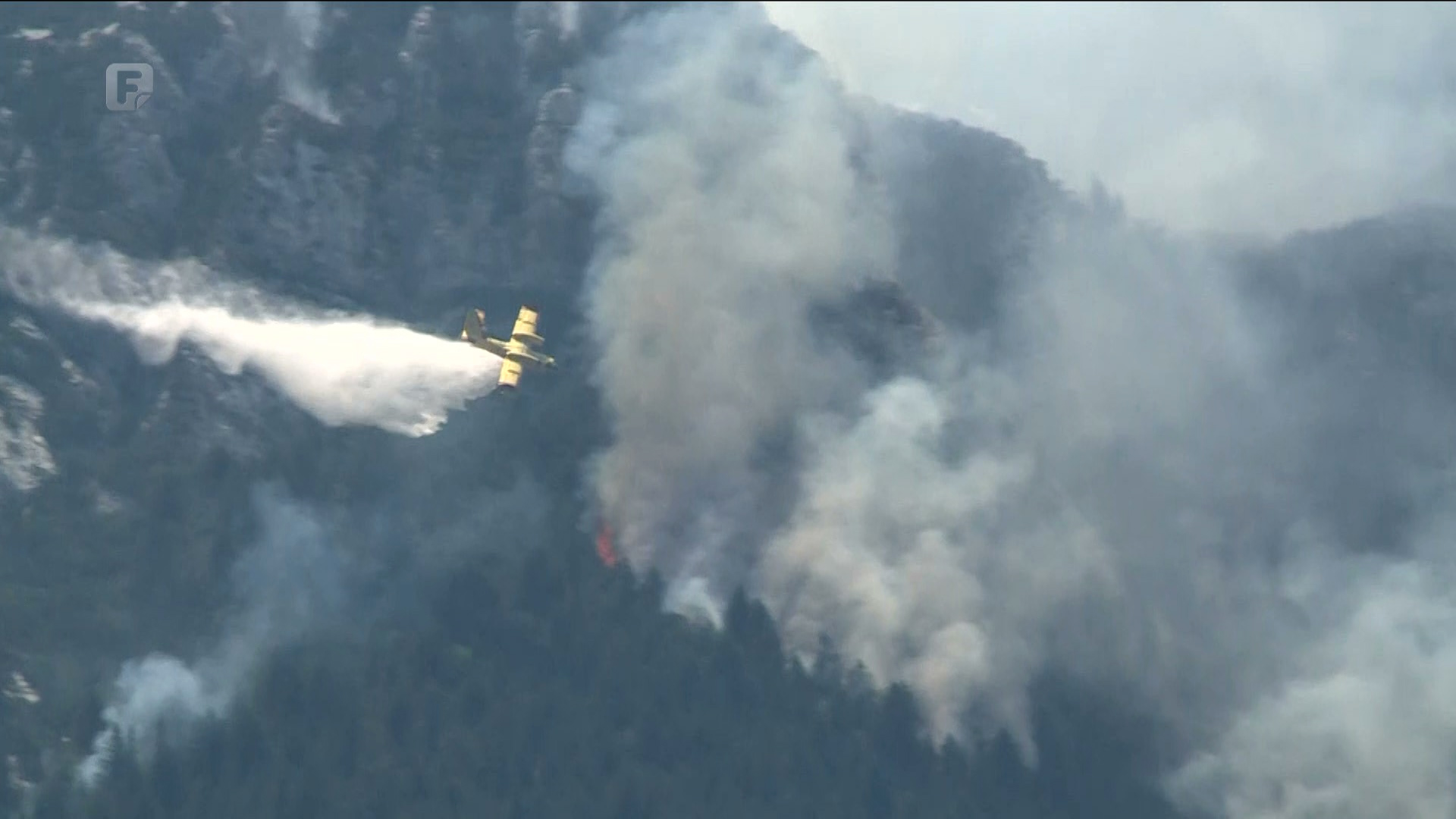 Vatra na Blidinju se nekontrolirano širi